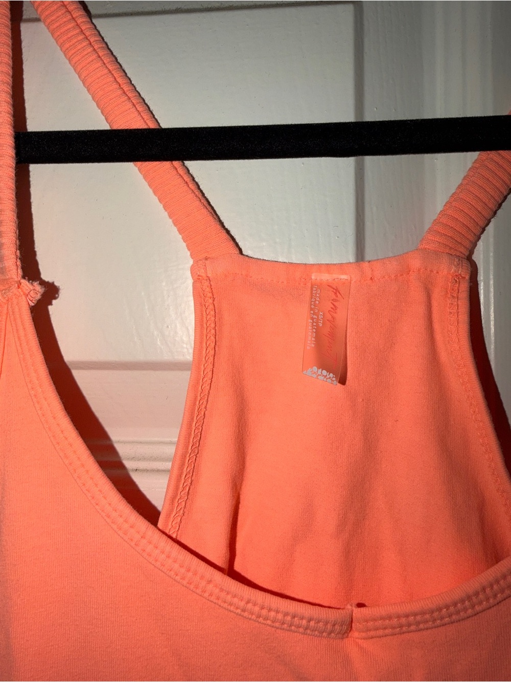 FP Movement by Free People Neon Coral Tank Dress - Picture 2 of 3